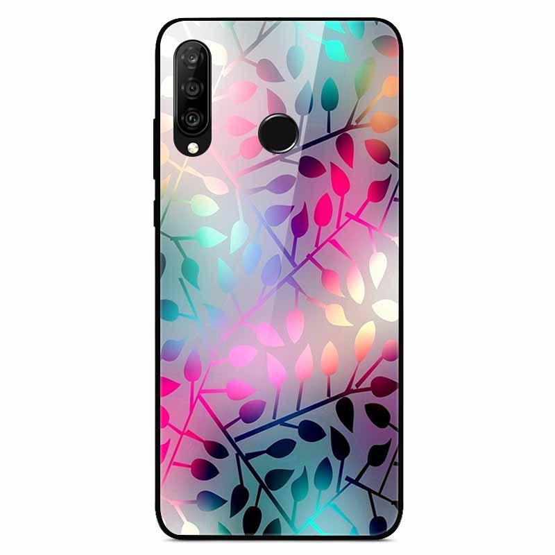 Для чехлов Huawei P30 Lite P30Pro P20pro P20Lite Роскошные закаленные стеклянные жесткие задние чехлы для Huawei P20 Pro P30Pro Fundas Capa P20