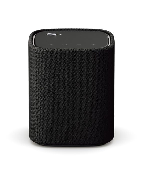 YAMAHA Портативный динамик WS-B1A(В) Bluetooth, Компактный, Пыле- и водозащита уровня IP67, Подходит для влажных помещений и использования на открытом воздухе, Чистый звук, Черный