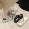 Rhinestone Cover Toe Cool Slippers Women Wear In Summer 2025 New Fairy Wind Heightened Thick-soled Beach with Skirt Sandals