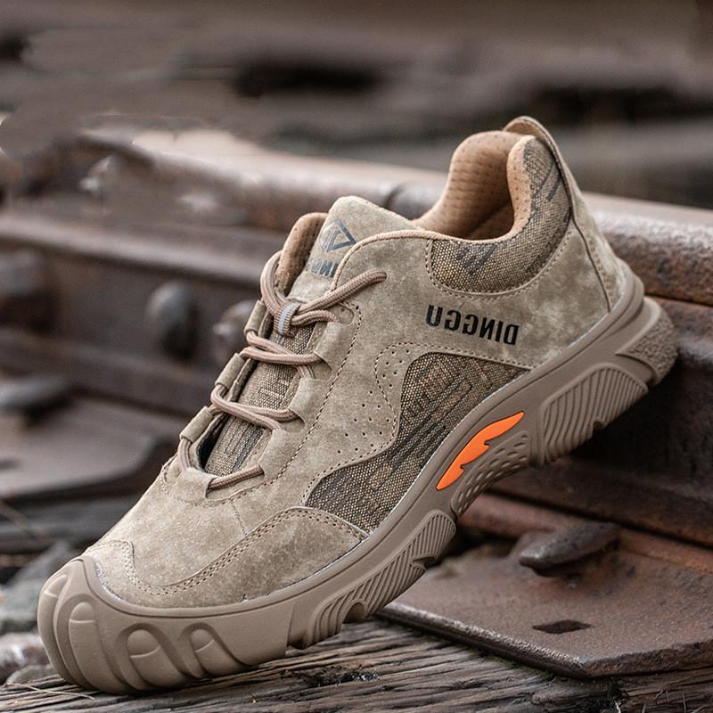 Высококачественная защитная обувь, мужские рабочие кроссовки со стальным носком, неразрушимая рабочая обувь, защитные ботинки с защитой от ударов и проколов