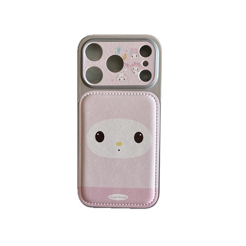 Cartoon Melody iPhone 15/14 Pro Max Anti-Fall Case with Large Window