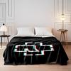 Minimalist Cross Symbol Design Blanket Flannel blanket for bedroom, living room, sofa, and nap sofas.
