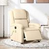 VidaXL Electric Massage Recliner, Relaxation Chair with Adjustable Backrest and Footrest, Seat of 3204161