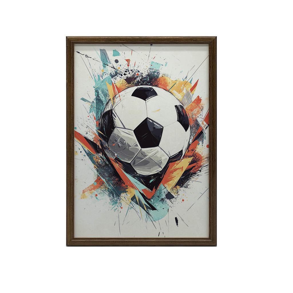 Plakat Piłkarska Energia Plakat Piłkarska Energia, 50X70 Cm, Bez Ramy, Papier Matowy 230 Gsm