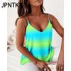 JPNTKY Women's Fashion Casual Summer Sleeveless V-Neck Blouses & Shirts