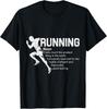 Running Definition Funny Marathon Runner Graphic Gift Unisex T-Shirt