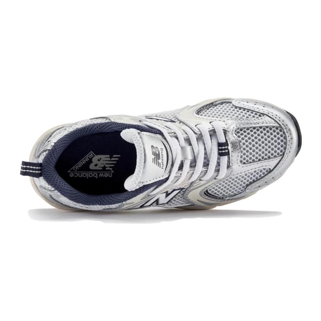 New Balance NB 530 Антипинок Низкие Детские Lifestyle Кроссовки Серебристый Детские PZ530KA