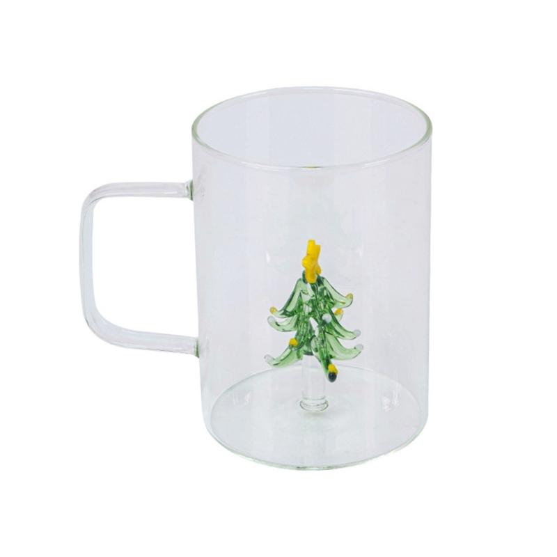 Прочные стеклянные кружки на рождественскую тематику для ежедневного использования и празднования Рождества. Дропшиппинг