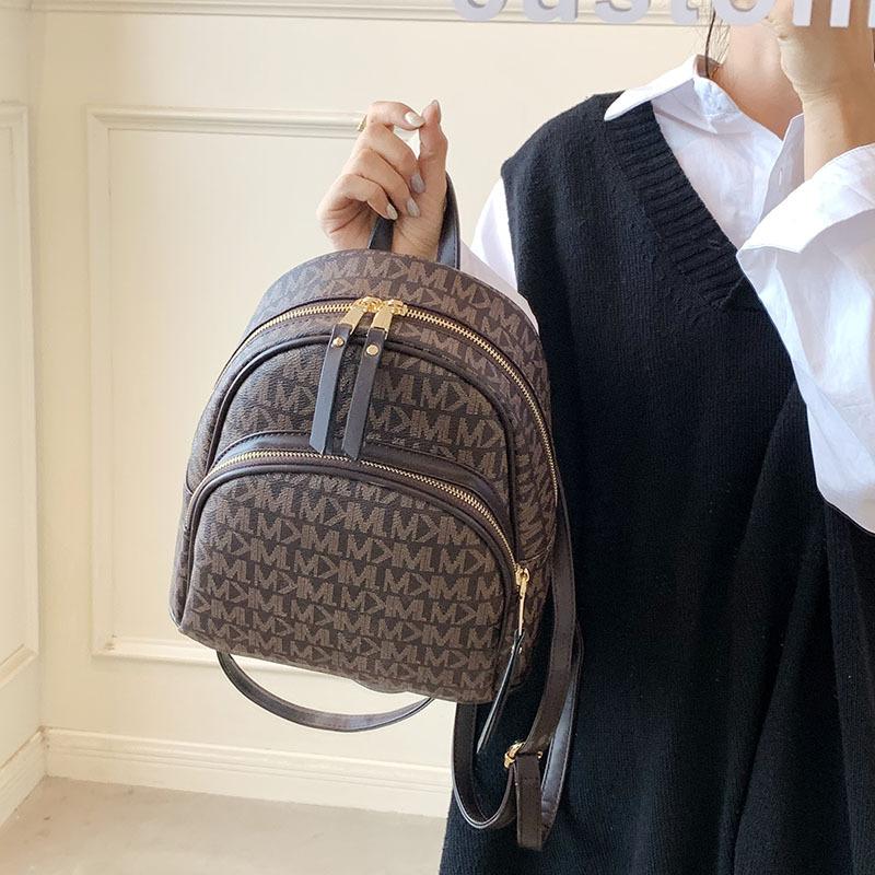 Backpack Women'S Backpack Oxford Cloth Canvas Fashion Versatile Women'S Travel Small Bag Women'S