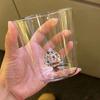Стеклянный бокал Yousheng 3D Рождественская елка, высокоборосиликатный стакан для вина, сока, коктейлей, праздничная посуда для праздничных торжеств