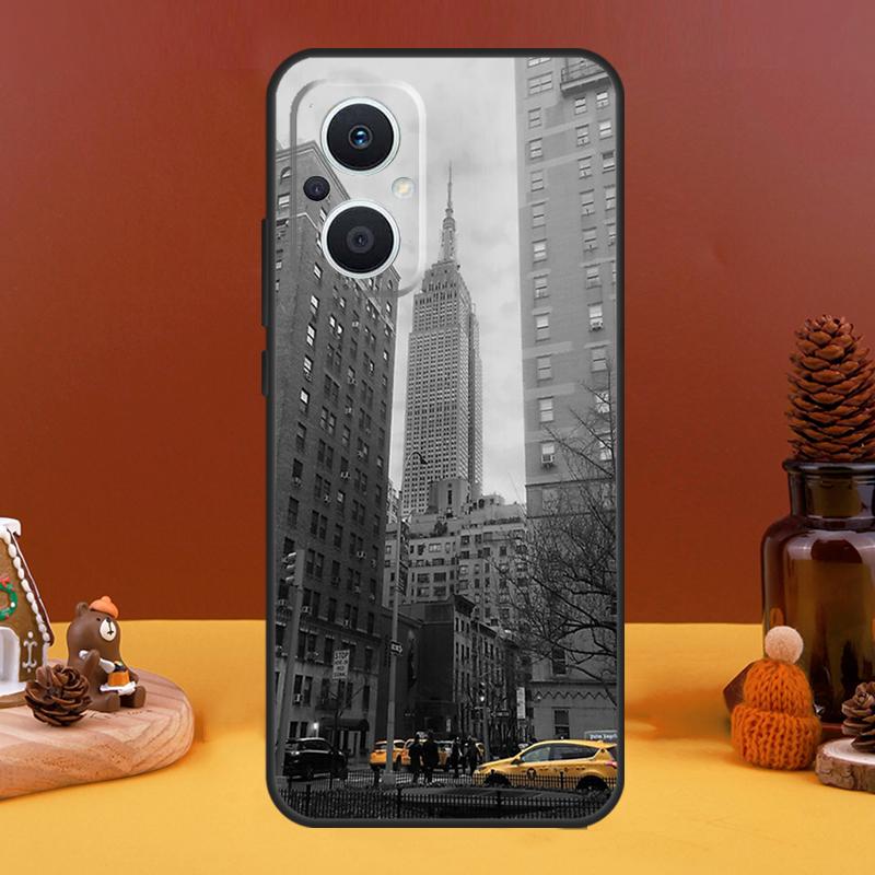 Чехол NYC Yellow Taxi Cabs для OPPO Reno 5 Lite 4 6 7 8 10 Pro 11 F 4Z 5Z 8T OPPO Find X2 X3 Lite X5 X6 Pro