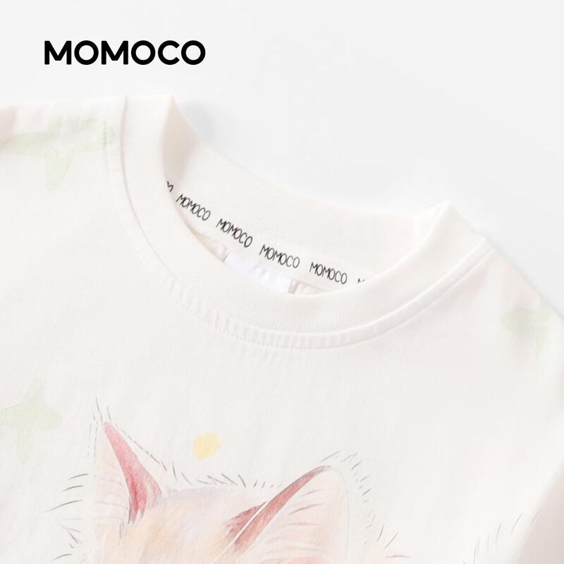 Сладкая и универсальная футболка с длинным рукавом для девочек MOMOCO
