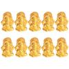 10 Pcs Miniature Landscape of Ganesha Temple Décor Fairy Garden Figurine Car Pooja Items Statue Resin Ganpati Idol Buddha