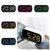 Temperature Display LED Digital Clock Large Display Electronic Alarm Clock Date Display