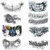 Large Chest Waist Shoulder Back Waterproof Temporary Tattoo Sticker Cross