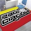 Motorcycle Garage Pro Circuit Room Mats Retro Multiple Choice Living Room Kitchen Rug Non-Slip Welcome Rug