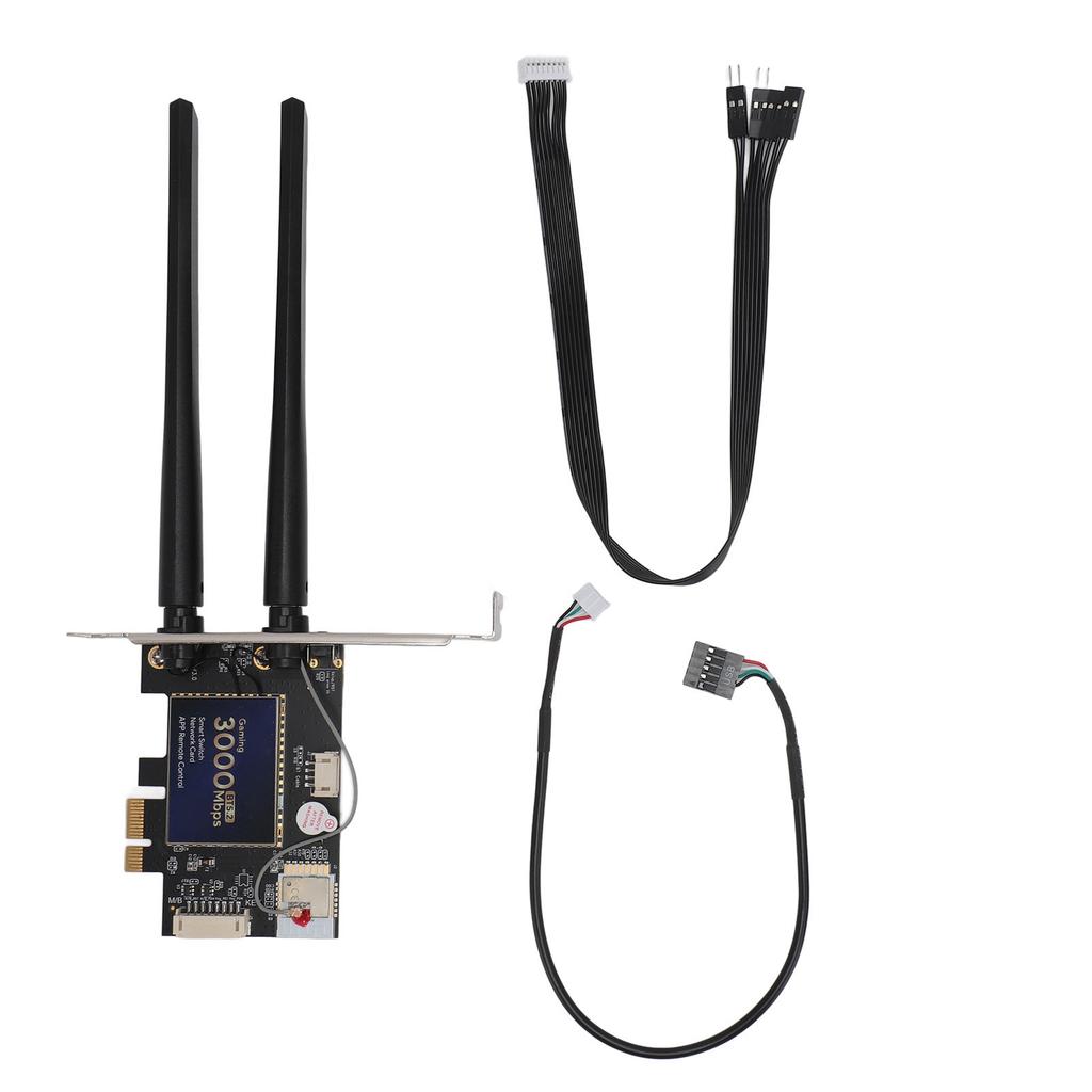 Карта PCIe AX3000 WiFi 6 2,4 ГГц 5,8 ГГц Bluetooth 5.2 Поддержка OFDMA MU MIMO Умное приложение Дистанционное управление PCIE Беспроводная