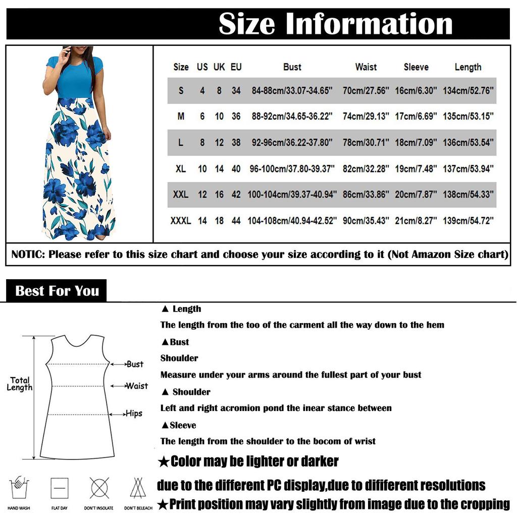 Женская мода повседневный принт с круглым вырезом и короткими рукавами, длинные платья большого размера