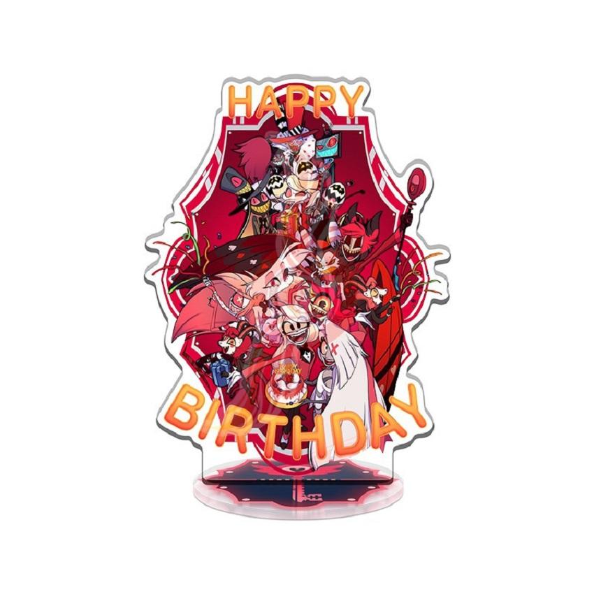 Новая Фигурка Чарли Морнингстар из Hazbin Hotel, Акриловая Фигурка, Вагги, Настольный Стенд, Модель, Декорация, Коллекция, Подарки, 2 Позы, Артикулированная, Масштаб