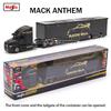 Майсто 1:64 MACK Anthem LoneStar UP Транспорт Литье Производство Прицеп Модель Симуляция Модель Коллекция Автомобилей из Сплава