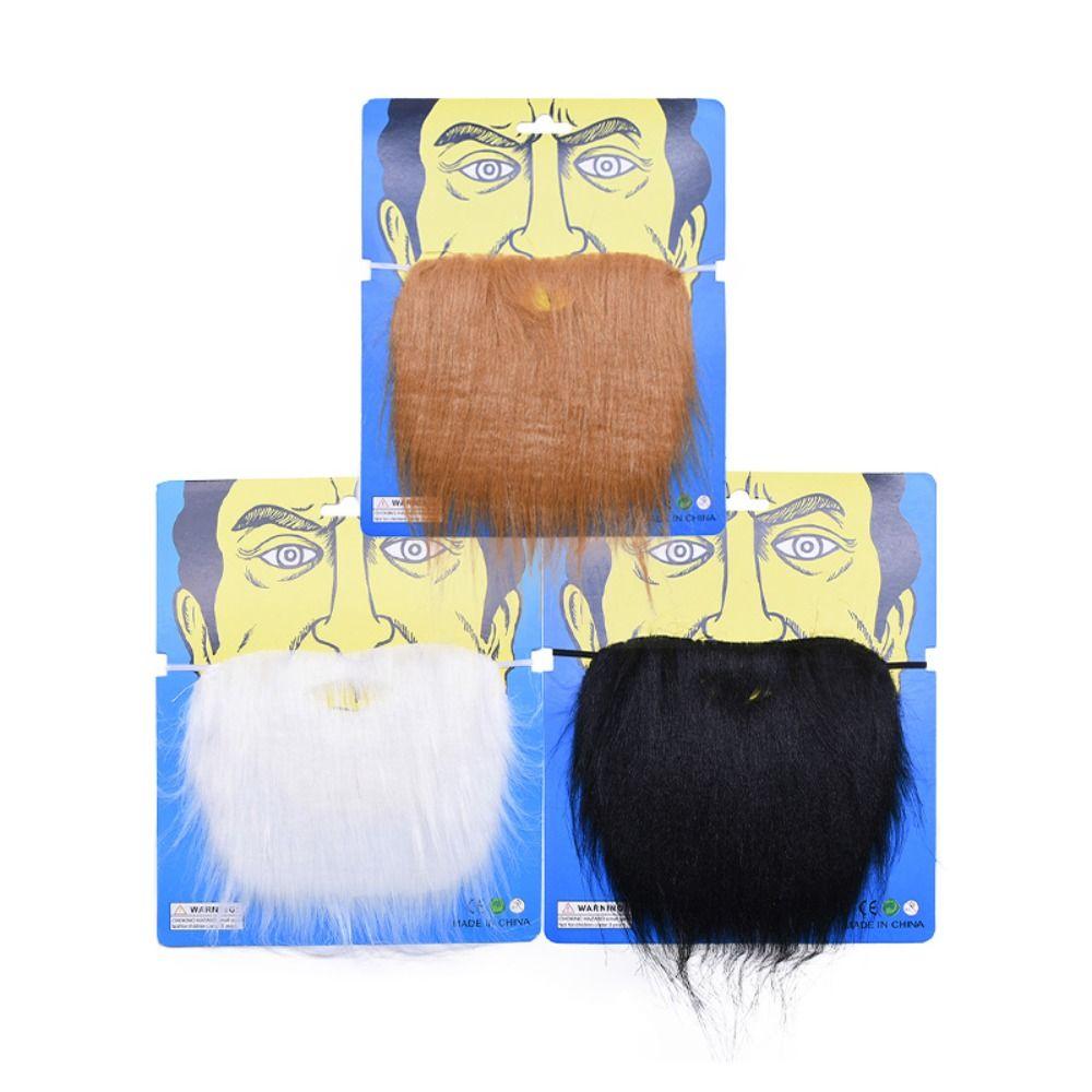 Смешная реалистичная накладная борода Хэллоуин Хэллоуин накладные усы реквизит для фотобудки выпускной