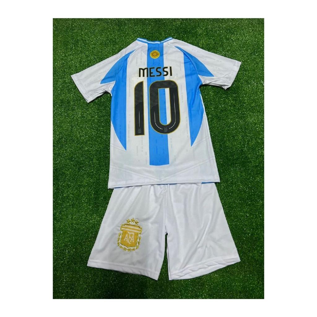 Детская футболка Месси нового сезона 2024/24, Аргентина