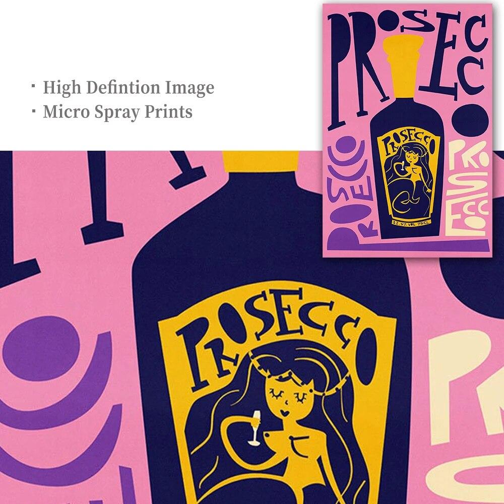 Мохито Коктейль Кухня Плакат Алкоголь Винтаж Холст Картина Гостиная Общежитие Настенная Картина