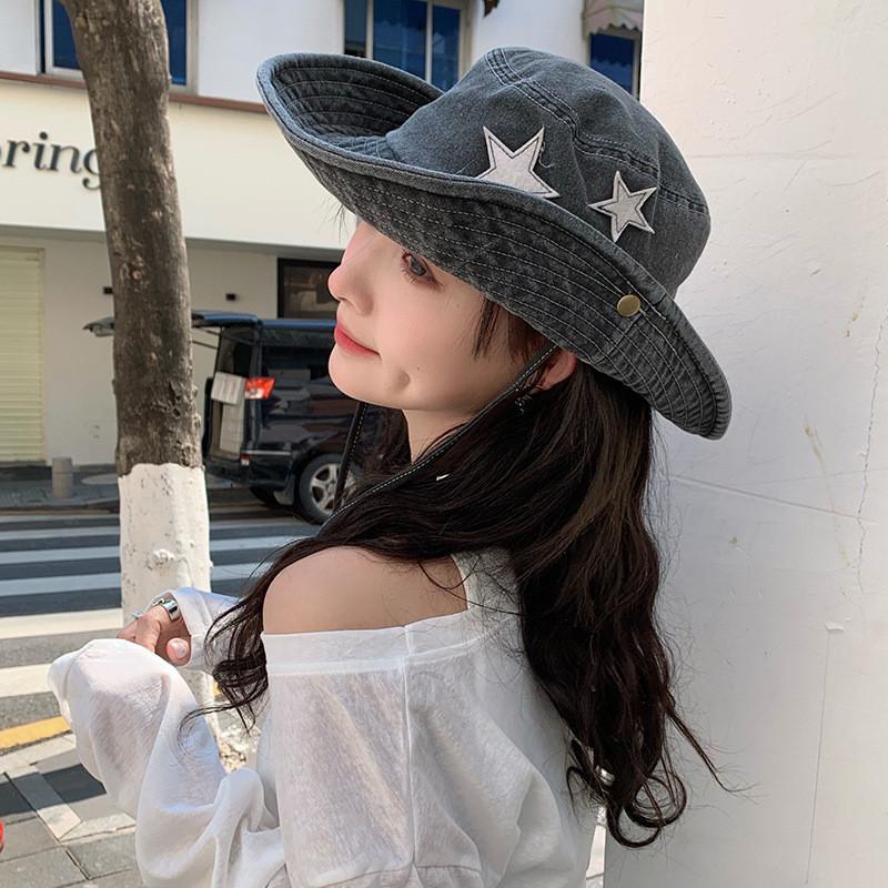 Западная Ретро Модная Ковбойская Шляпа Для Женщин Летняя Солнцезащитная Шляпа от Солнца Для Пеших Прогулок