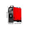 5KW Portable Diesel Auxiliary Heater 12V All In One Car Parking Heater LCD Display Air Warmer 4 Holes Machine For Rv Suv Boat
