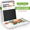Популярный скетчбук 9x12 дюймов с отрывными листами для быстрых набросков