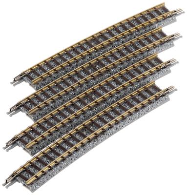 TOMYTEC TOMIX N Gauge Curve Rail F Набор из 4 штук 1870 принадлежности для моделей железных дорог C605-10