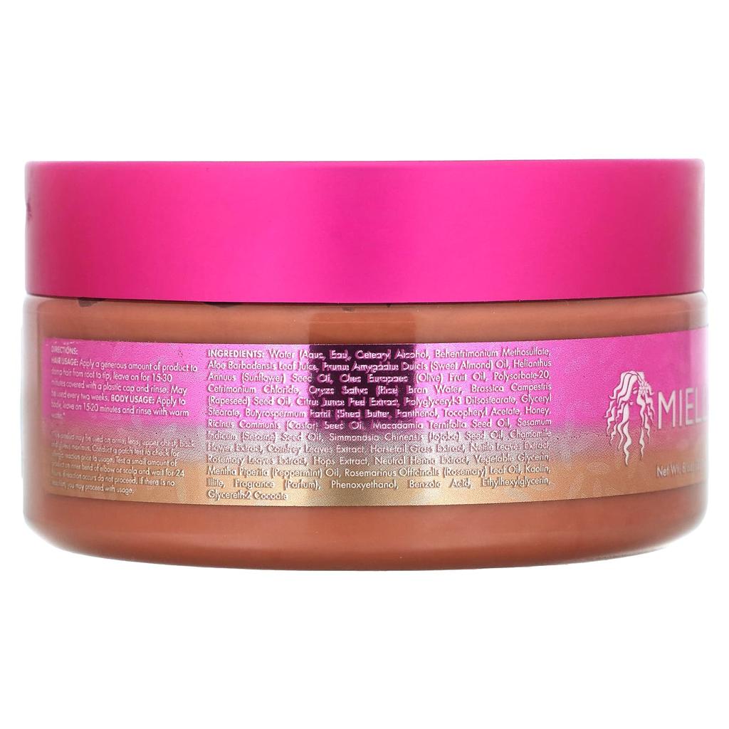 Mielle Коллекция рисовой воды, глиняная маска, 8 унций (227 г)