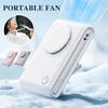 Outdoor Portable Fan Strong Airflow Three Adjustable Speed Low Noise Operation Rechargeable Travel Use Cooling Fan