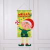 Christmas Hanging Flags for Home Hanging Flags Xmas Ornaments Navidad Natal New Year Gift Merry Christmas Decoration