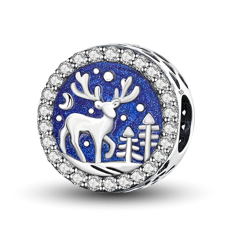 Медно-розовый фен-коала, подвеска-шарм «Оленёнок» для женщин, браслеты «Сделай сам», высококачественная персонализированная изысканная бижутерия