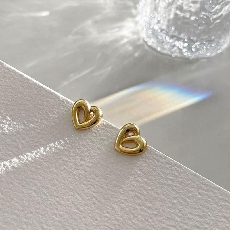 Серьги Cookie Love Новый стиль Модный нишевый дизайн Простой