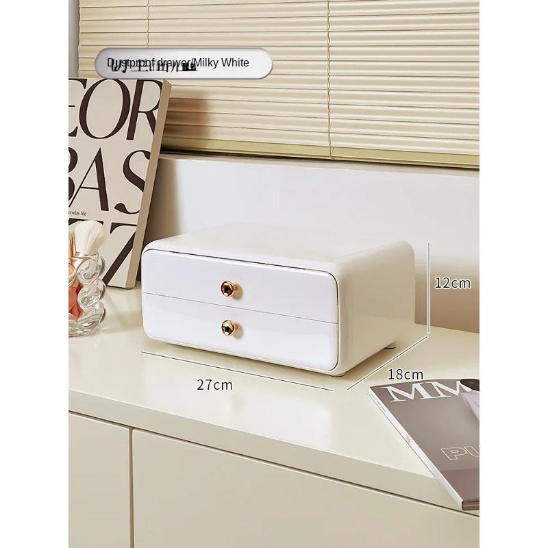 Cosmetics Box Dustproof Desktop Storage