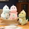 Cute Simulation Dinosaur Plush Toy Animal Dinosaur Toys Dinosaur Pillow Overlord Triangle Dragon Doll Children Boy Girl Gifts