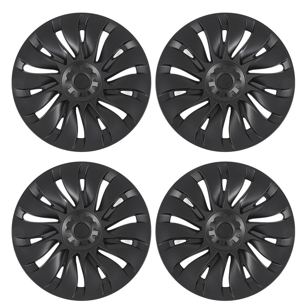 4 шт. 19-дюймовый колпак ступицы колеса матовый черный автомобильный ступица колеса полностью обернутый обод протектор замена