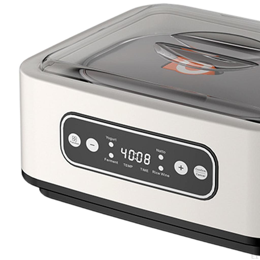 Electric Yogurt Maker 1.6L Household Professional DIY Automatic Machine Ice Cream Pudding