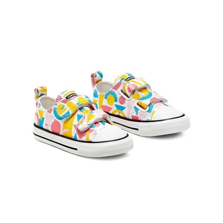 Converse Chuck Taylor All Star 2V Low Top Walker Shoes Baby Sneaker White 768450C