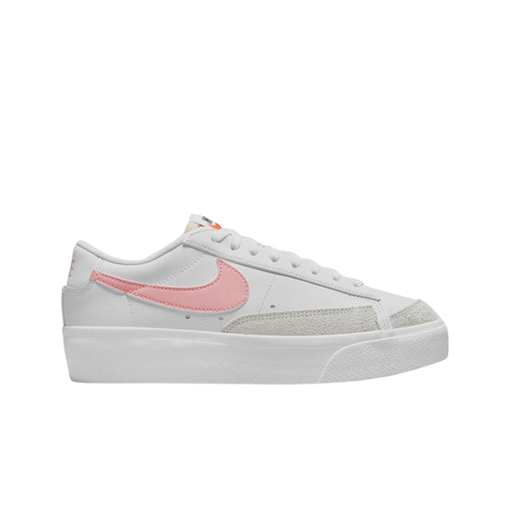 (w) Nike Blazer Low Platform White Pink Glaze