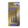 EARTH MAN Woodworking Drill Hexagonal Shaft Triangular Tip Type 6/8/10mm Set of 3