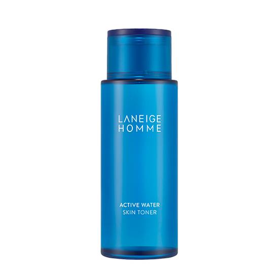 LANEIGE Homme Active Water Moisturizer 125ml and Skin Toner 180ml