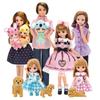 TAKARA TOMY Кукла Близняшка Маленькая Игривая Игра в Притворство Возраст 3 года и старше Licca-chan LD-21, Сестра, Мики, Игрушка для переодевания,