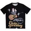 Sun Records Elvis Mic Officiel T-shirt Hommes Unisexe