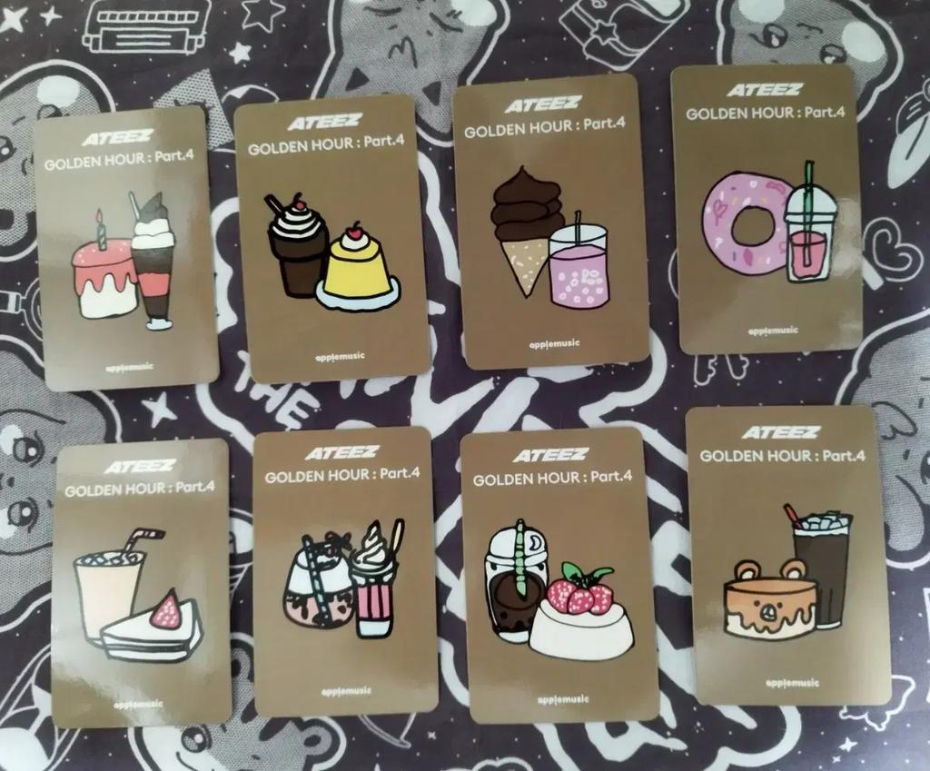 ATEEZ CAFE EVENT STRAW SET - APPLE MUSIC