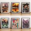 Attack Titan Poster Japanese Anime Oil Painting Comic Art High Definition Print Image