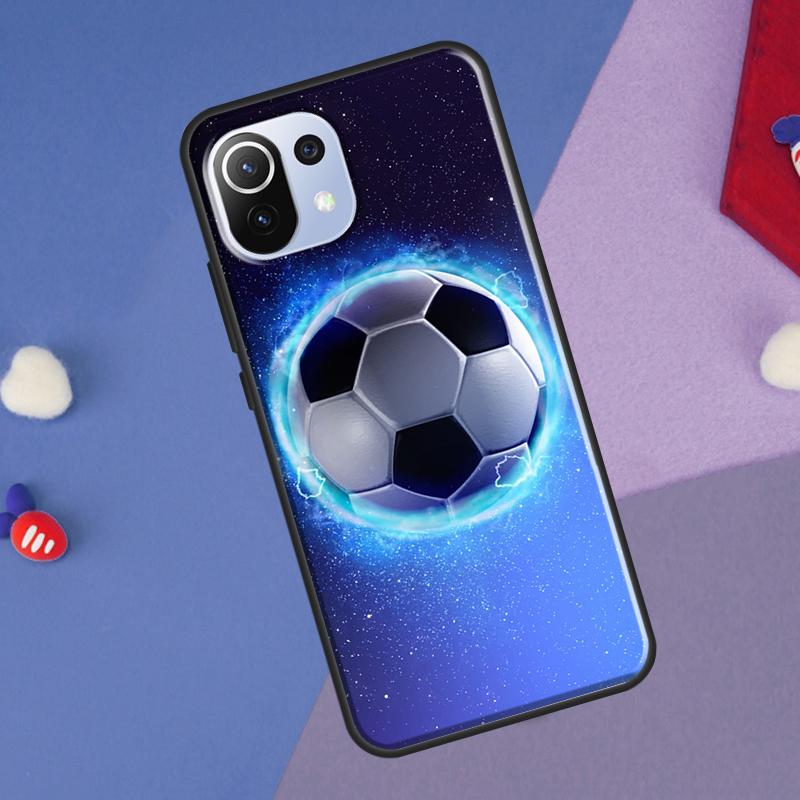 Чехол для футбольного мяча для POCO X5 X3 F5 Pro F3 F4 X4 GT M5s C40 Чехол для Xiaomi 13 12 Lite 11T 12T Pro 12X