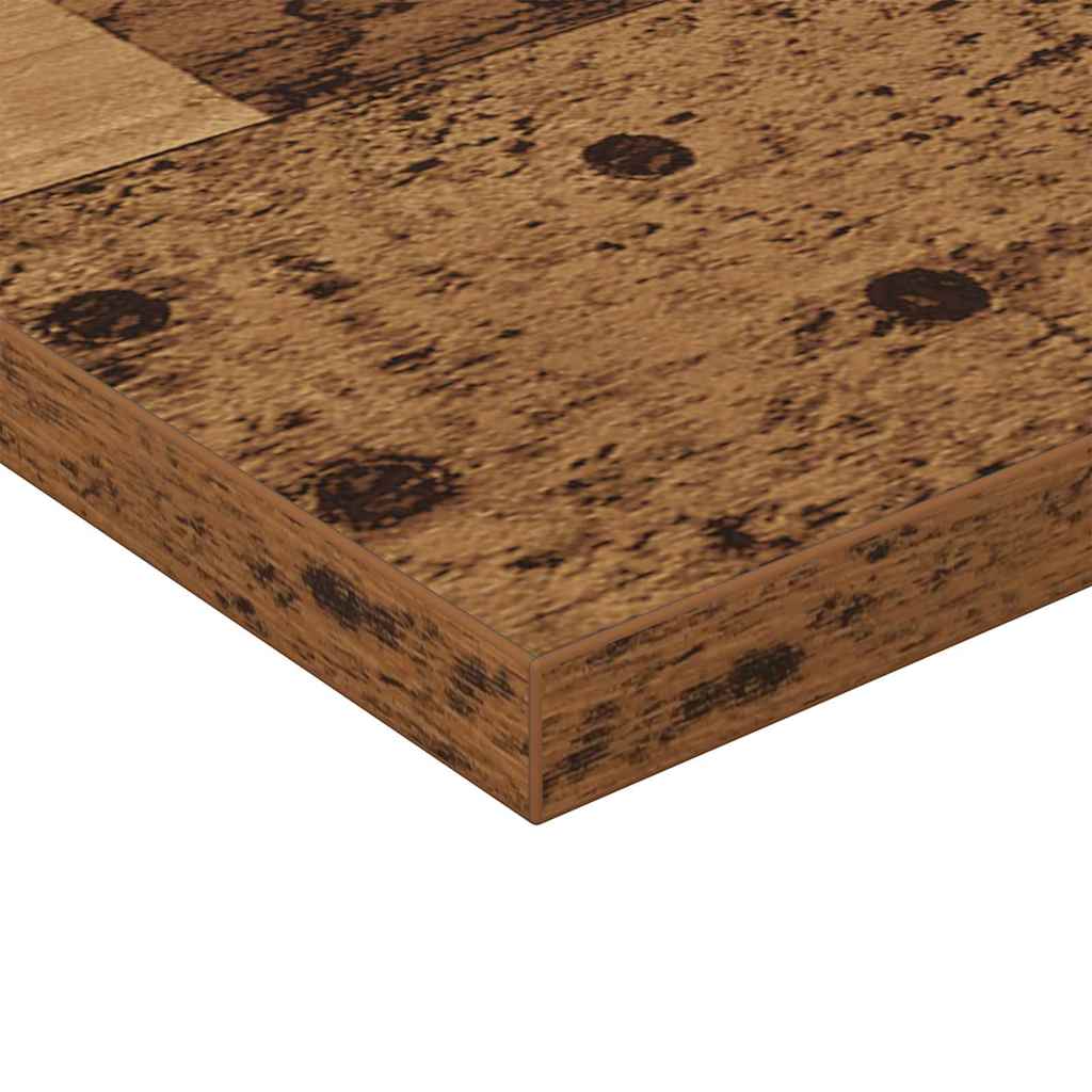 Shelf Board 4 pcs Brown 80 x 20 x 1.5 cm Engineered Wood